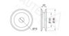 MERCE 1161300460 Deflection/Guide Pulley, v-belt